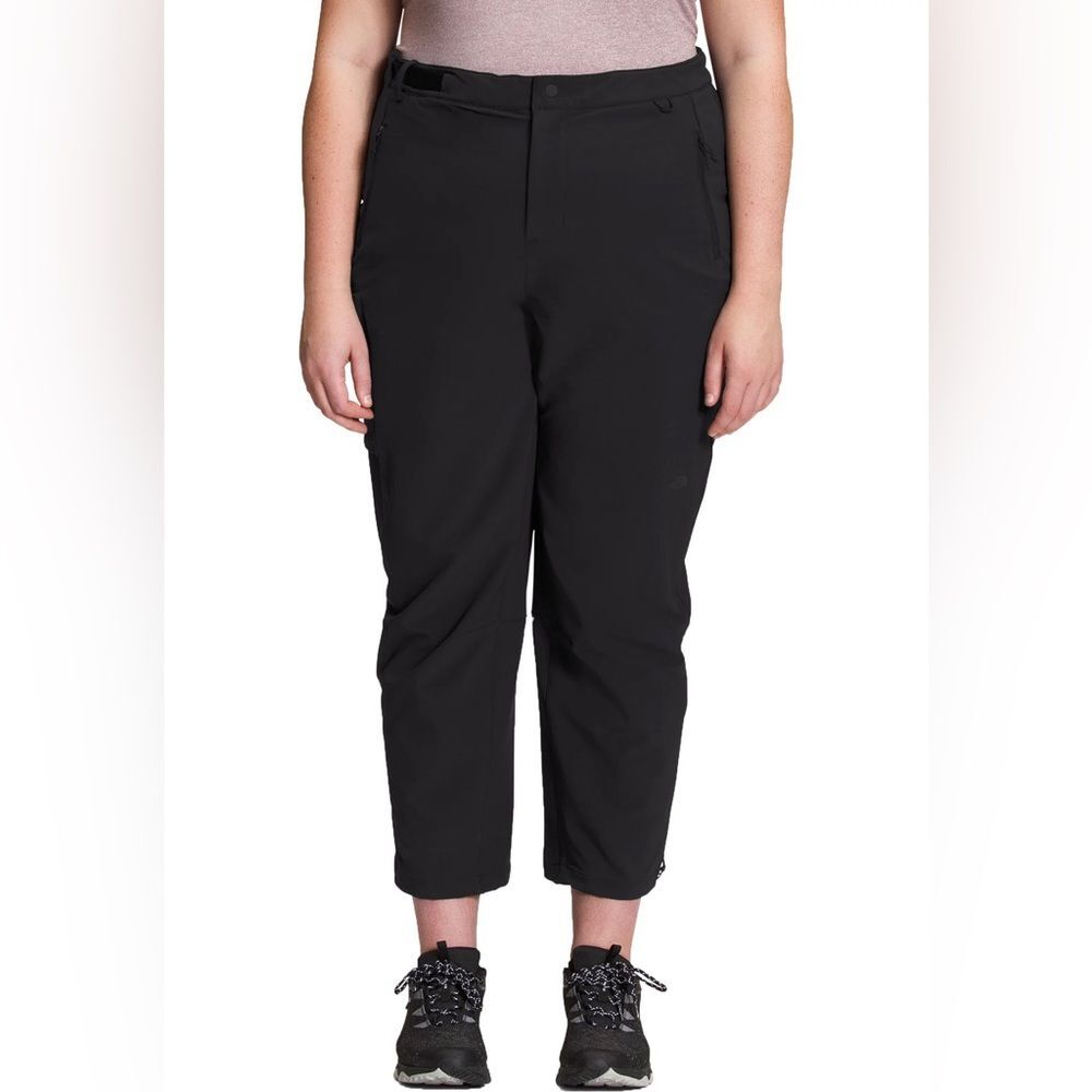 NWT The North Face‎ Women's Black Bridgeway Ankle Pants Plus Size 24W